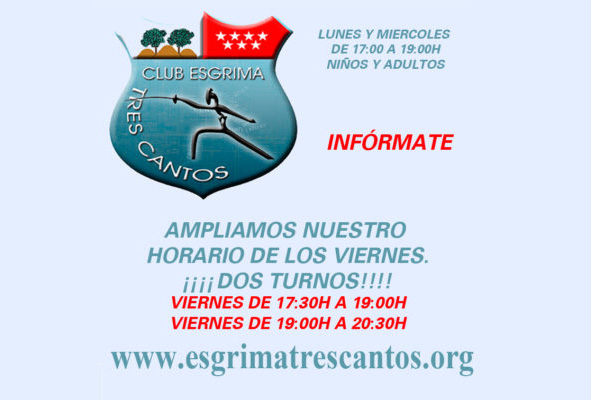 Ampliación de horario