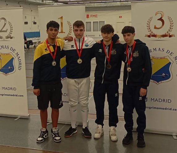 Competiciones del fin de semana. Pablo campeón M-17 territorial.