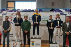 Leonor y Giulia brillan en el 2º Ranking Nacional Junior de Zaratán