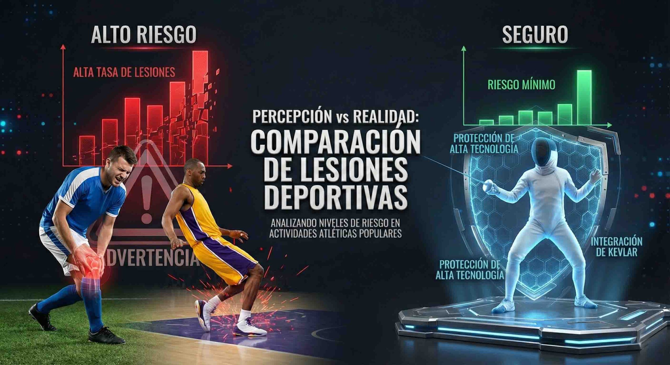 Distribución de lesiones