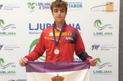 Pablo Delso se cuelga el bronce en el Campeonato del Mediterráneo