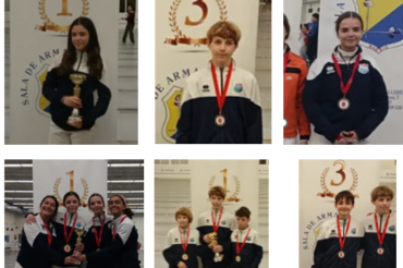 Éxito rotundo y lluvia de medallas en el Campeonato de Madrid M13 y M15
