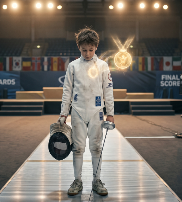 La medalla invisible: Por qué perder en esgrima es ganar para el futuro