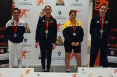 ¡Plata y bronce en la 1ª Fase Autonómica de Madrid M-17 de Espada!
