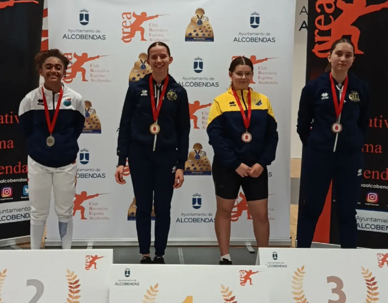 ¡Plata y bronce en la 1ª Fase Autonómica de Madrid M-17 de Espada!